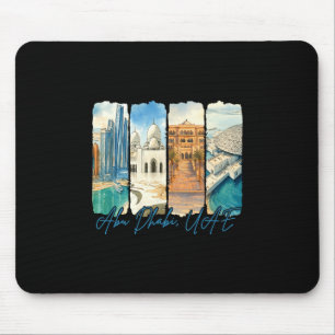 Abu Dhabi Vereinigte Arabische Emirate Reise Trip  Mousepad