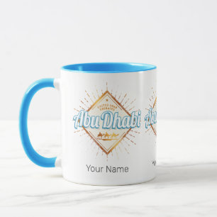 Abu Dhabi Vereinigte Arabische Emirate Vintage VAE Tasse