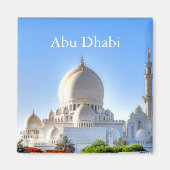 Abu Dhabi Vintage - Tourismus Magnet (Vorne)