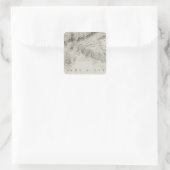 Abu Myna, Ägypten Quadratischer Aufkleber (Tasche)
