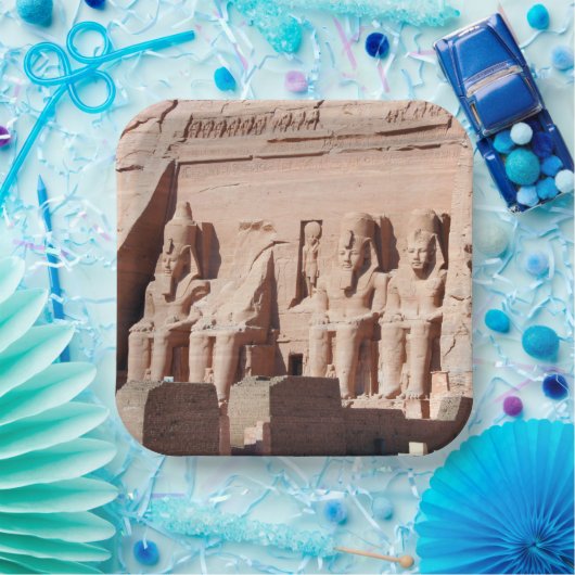 Abu Simbel 001 Pappteller (Party)