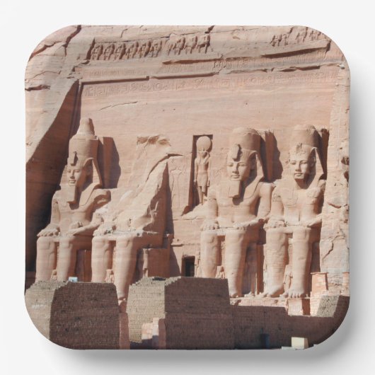 Abu Simbel 001 Pappteller (Vorderseite)