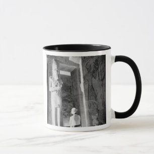 Abu Simbel Ägypten, Tourist im Tempel (NR) Tasse