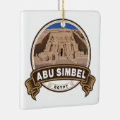 Abu Simbel Egypt Abzeichen Keramikornament (Rechts)