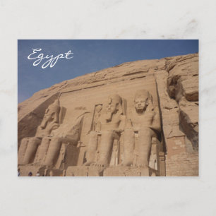 Abu-Simbel-Eypt Postkarte