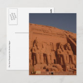 abu simbel kings postkarte (Vorne/Hinten)