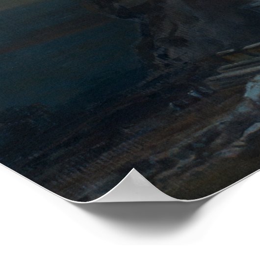 Abu Simbel Poster (Ecke)