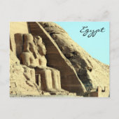 abu-Simbel Postkarte (Vorderseite)