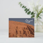 abu simbel sunlit postkarte (Stehend Vorderseite)