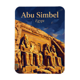 Abu-Simbel-Tempel Ägypten Magnet