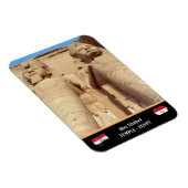 Abu Simbel Temple & Pharaoh Statuen /Ancient Ägypt Magnet (Rechte Seite)