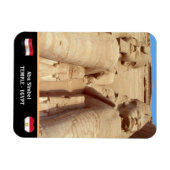 Abu Simbel Temple & Pharaoh Statuen /Ancient Ägypt Magnet (Horizontal)
