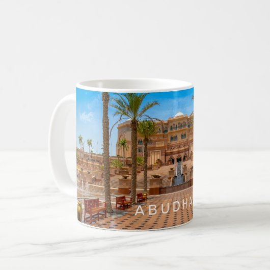 Abudhabi - Palast Kaffeetasse (Vorderseite Links)