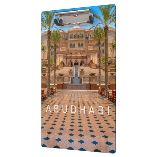 Abudhabi - Palast Klemmbrett (Links)