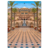 Abudhabi - Palast Klemmbrett (Rückseite)