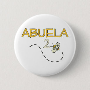 Abuela 2 Biene Button