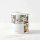 Abuela Calligraphy I Liebe You 6 Foto Kaffee Tasse (Mittel)