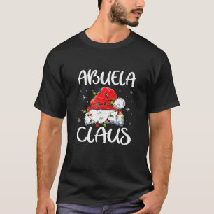 Abuela Claus Christmas Pajama Familie Matching Xma T-Shirt