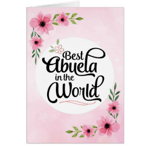 Abuela Geburtstag - bestes Abuela in der Welt