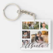 Abuela | Großkinder Fotos Sonderbotschaft Schlüsselanhänger (Vorderseite)