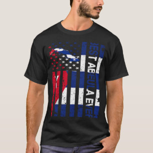 Abuela Kuban Oma Kuba USA USA Mutter D T-Shirt