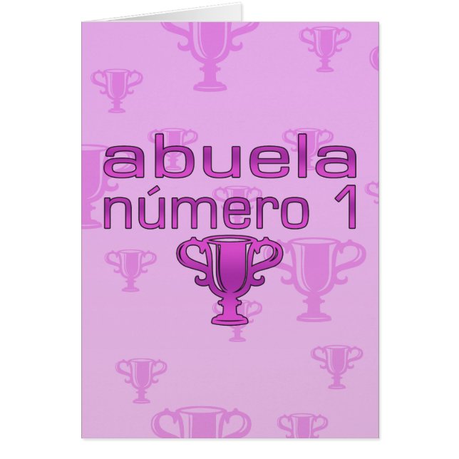 Abuela Número 1 (Vorne)