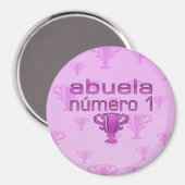 Abuela Número 1 Magnet (Vorderseite/Rückseite)