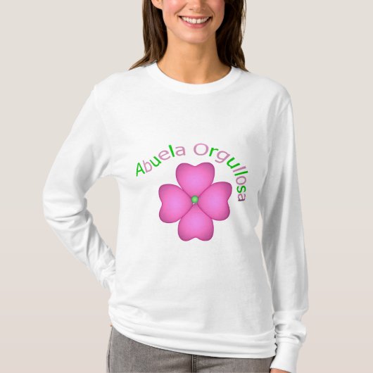 Abuela Orgullosa T-Shirt (Vorderseite)