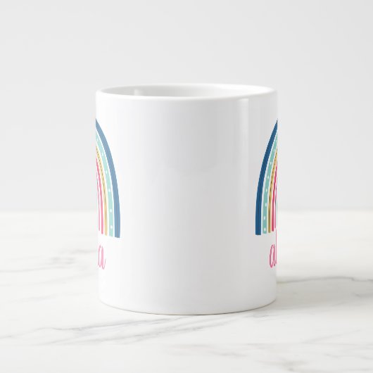 Abuela Rainbow Jumbo-Tasse (Vorderseite)