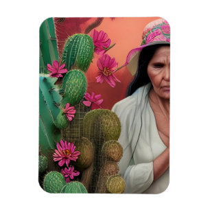 Abuela Surreal Magnet