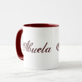 Abuela Tasse (Vorderseite Links)
