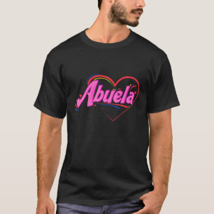 Abuela Venezuela Flag Bandera Venezuelan Kunst Fra T-Shirt
