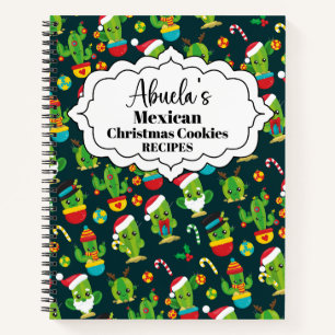 Abuelas mexikanische Weihnachtskekse Rezepte Notizblock