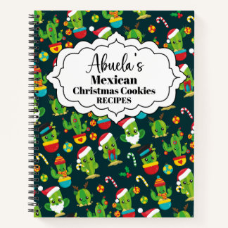Abuelas mexikanische Weihnachtskekse Rezepte Notizblock