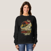 Abuelasaurus Retro T Rex Dinosaur Abuela Family Ma Sweatshirt (Vorne ganz)