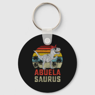 Abuelasaurus T Rex Dinosaur Abuela Saurus Familie Schlüsselanhänger