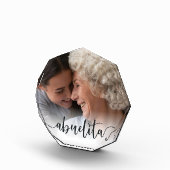 Abuelita Grandma Script Overlay Fotoblock (Rechts)