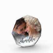 Abuelita Grandma Script Overlay Fotoblock (Links)
