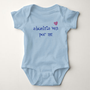 Abuelita Ven Por Mi Baby Romper Jumper Strampler