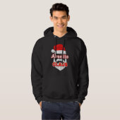 Abuelito Claus Weihnachtsfeier Merry Ugly Swe Hoodie (Vorne ganz)