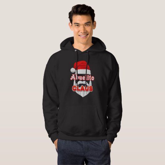 Abuelito Claus Weihnachtsfeier Merry Ugly Swe Hoodie (Vorne ganz)
