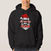 Abuelito Claus Weihnachtsfeier Merry Ugly Swe Hoodie (Vorderseite)