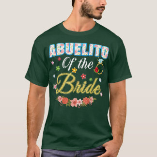 Abuelito der Blume der Braut-Hochzeitsfeier T-Shirt