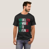 Abuelito Leyenda Grandpa Abuelito Großvater T-Shirt (Vorne ganz)