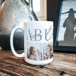 Abuelito Wir Liebe Sie 4 FotoCollage Kaffeetasse