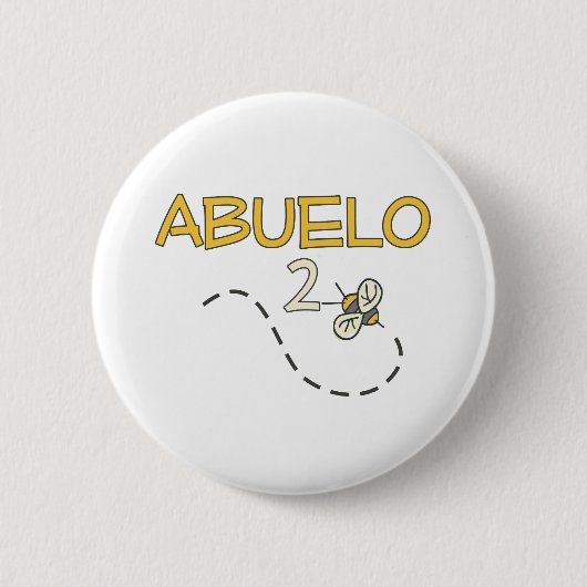 Abuelo 2 Biene Button (Vorderseite)