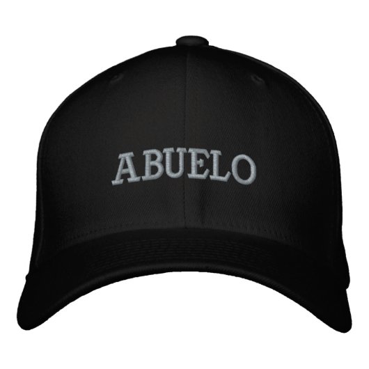 Abuelo bestickte Baseballkappe (Vorderseite)