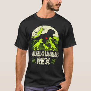 Abuelo Dinosaur T Rex Abuelosaurus 4 Kinder Famili T-Shirt
