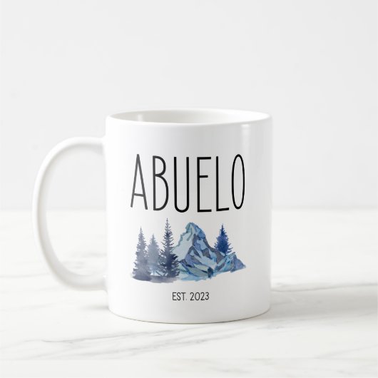 Abuelo Est 2023, Regalos Para Abuelo Spanisch Kaffeetasse (Links)