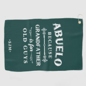 Abuelo | Großvater ist für alte Typ Golfhandtuch (Horizontal)